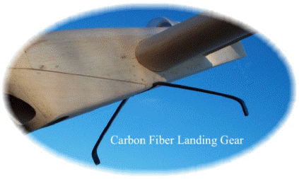 Carbon Fiber Landing Gear 25grams